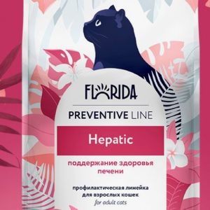 Hepatic сухой корм для кошек для поддержание здоровья печени 1.5 кг (FLORIDA prof (профилактика) Фло