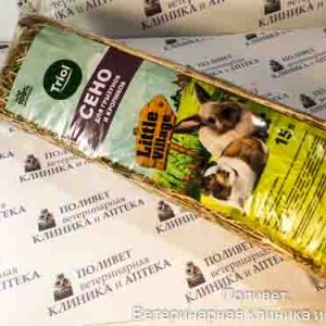 Triol сено луговое д/грызунов и кроликов 15л