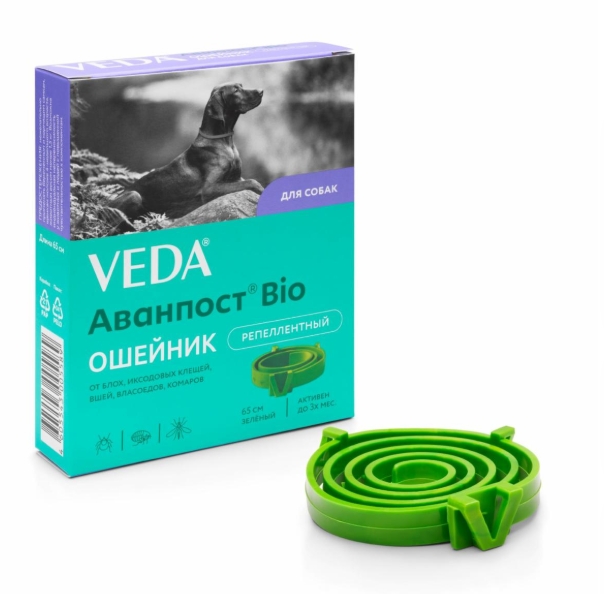 Аванпост Bio ошейник д/собак репеллентный 65см