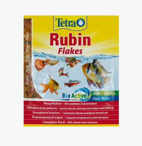 TetraRubin Флейкс Корм для усиления окраса 12г (хлопья)