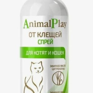 Animal Play спрей репеллентный д/кошек/котят масло Гвоздики/Цитронеллы 200мл