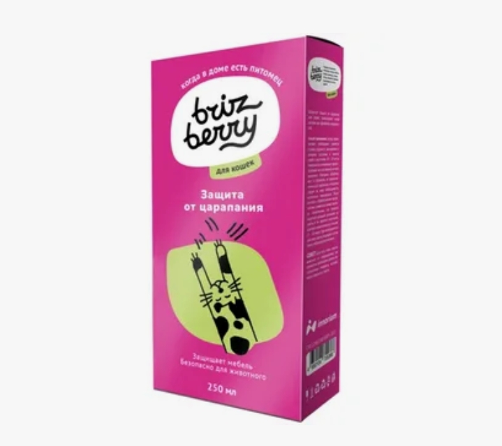 Спрей Brizberry Защита от царапания для кошек 250мл инд. уп.