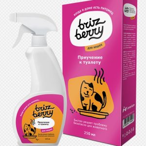 Спрей Brizberry Приучение к туалету для кошек 250мл инд. уп.