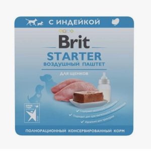 Brit Premium Starter воздушный паштет д/щенков Индейка 100г