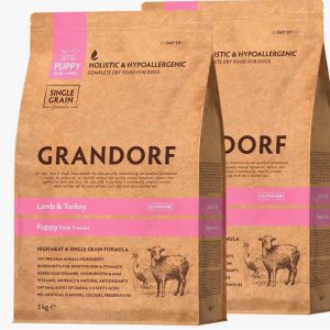 Грандорф Ягненок с индейкой для щенков всех пород  3 кг GRANDORF DOG Lamb&Turkey PUPPY