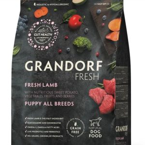 Грандорф Свежее мясо Ягненка с бататом, для щенков берем. или корм. Соб. 3 кг GRANDORF FRESH Lamb