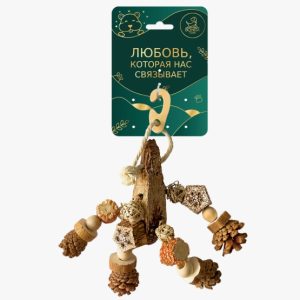 BONITAPET Игрушка для мелких животных "Крабик" 15х10см BP02043