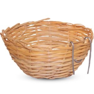 Гнездо NATURAL для птиц из лозы, d90*65мм, Triol