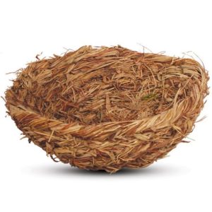 Гнездо NATURAL для птиц из луговых трав, d170*70мм, Triol
