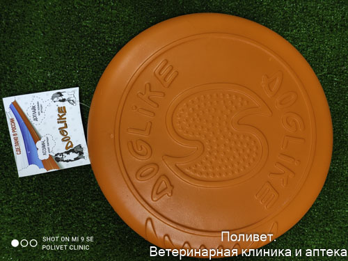 Доглайк Тарелка летающая большая Doglike (Оранжевый)