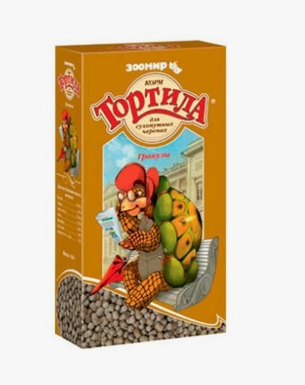 Зоомир Тортила корм для сухопутных черепах гранулы 150г