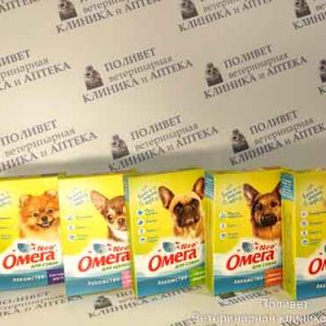 Омега NEO+ лакомство д/щенков Веселый малыш таб. №60