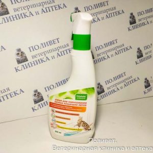 Спрей ПЧЕЛОДАР для уничтожения запаха кошачьих меток, фл. 500мл /уп.20шт. /1126