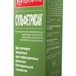 Сульфетрисан р-р д/инъекций 100мл (с/х)