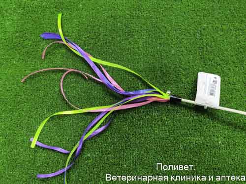 Дразнилка GoSi д/кошек "Лента" 50см
