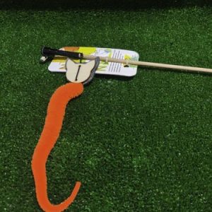 Дразнилка Neon "Киска с байло" дерев. палочка 30см Gosi