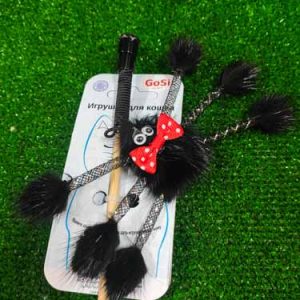 Дразнилка-Удочка GoSi д/кошек "Паук -милаха из норки" МИККИ  50см