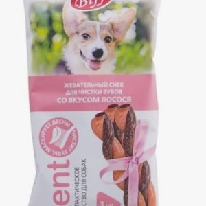 Жевательный снек DENT со вкусом лосося (для мелких собак)