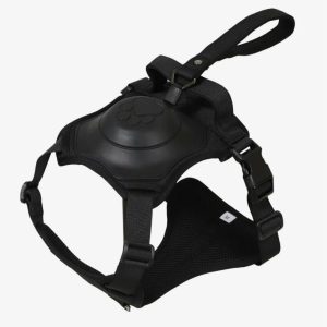 Шлейка-рулетка M 16-33кг (ш.16-23 гр.22-27) 1.3м Rich Breed Р-7 Черный