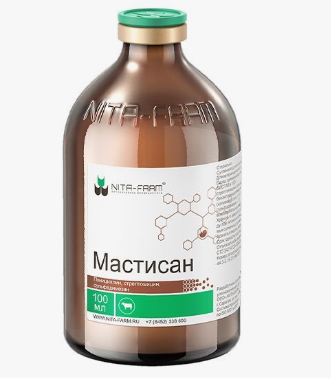 Мастисан сусп. д/интрацистерн. введения 100мл инд. уп.