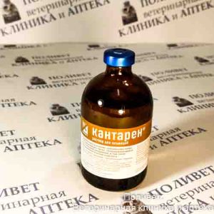 Кантарен р-р д/инъекций 100мл