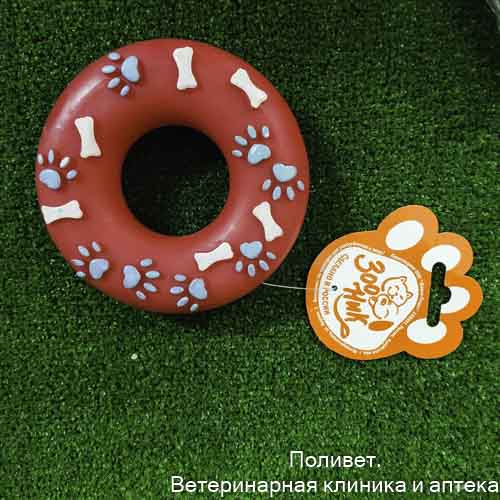 Игрушка Бублик с косточками и лапками 12,5см