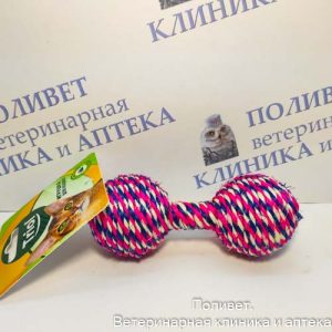 Игрушка для кошек из сизаля "Гантель", 115мм Triol