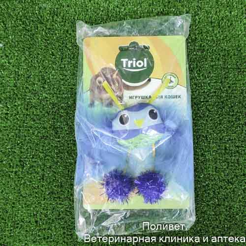 Игрушка для кошек "Совенок", 50*100мм Triol