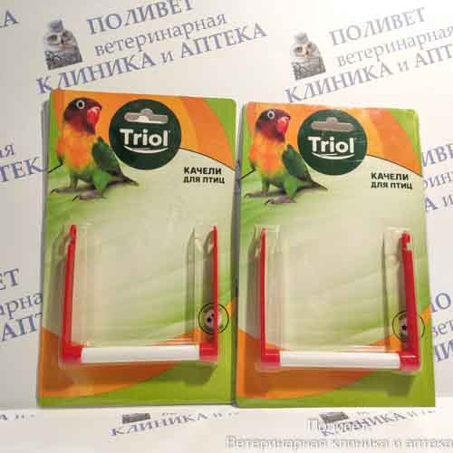 Игрушка для птиц Качели пластиковые, 98*94мм, Triol