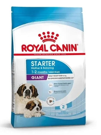 Royal Canin Giant Starter Mother&Babydog Корм д/щенков, берем. и лактир. сук очень крупных пород 4кг