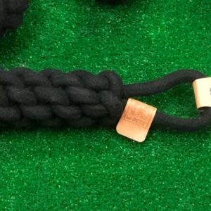 Игрушка для собак перетяжка черная 22 см (хлопок) Mpets 10648508
