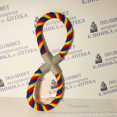 Игрушка Канат цветной  - восьмерка ф16 арт.16474