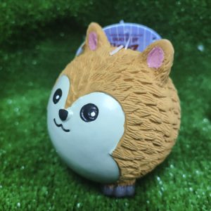 Игрушка латекс L-453 "Лиса" 9 см
