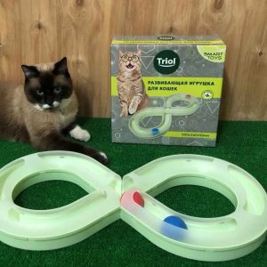 Игрушка развивающая SMART TOYS для кошек "Восьмерка", 500*240*50мм, Triol