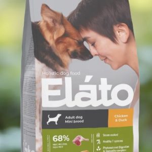 Elato Holistic корм д/взрослых собак мелких пород 2кг Курица и утка (Adult Dog Mini Chicken & Duck)