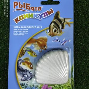 РЫБята КАНИКУЛЫ корм выходного дня для всех видов акв. рыб, 30г 564