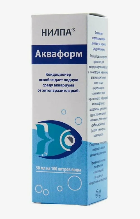 Нилпа Акваформ Кондиционер (от эктопаразитов) 50мл