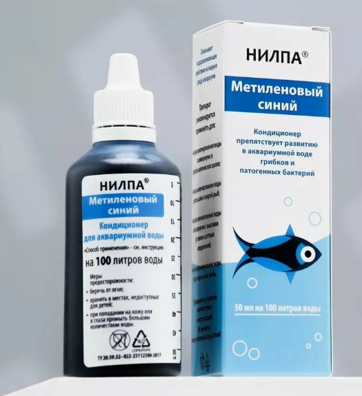 Нилпа Метиленовый синий Кондиционер препятств. развитию грибков и патогенных бактерий 50мл