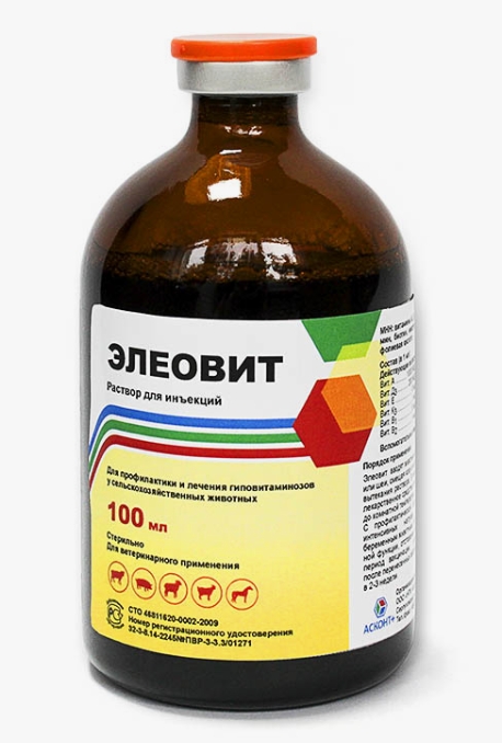 Элеовит р-р д/инъекций 100мл