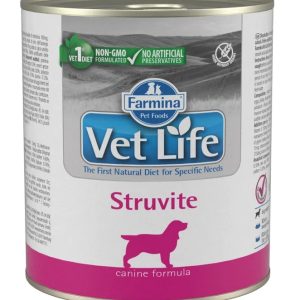 Фармина VET LIFE NATURAL DIET DOG STRUVITE Консервы для собак при МКБ (струвиты) 300г (2833)