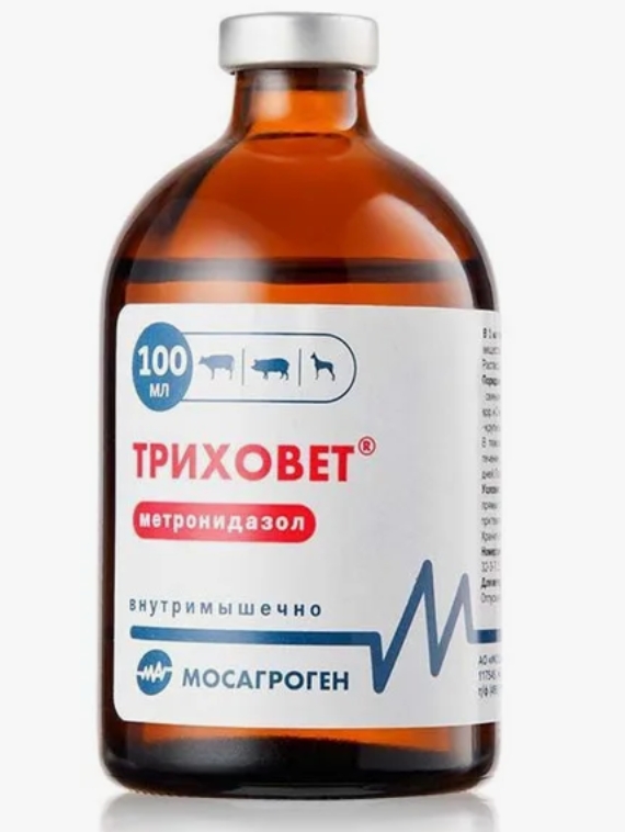 Триховет р-р д/иньекций 5% 100мл