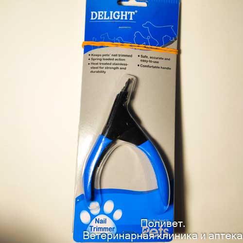 Когтерез гильотина DeLight малое отверстие, 37114Р