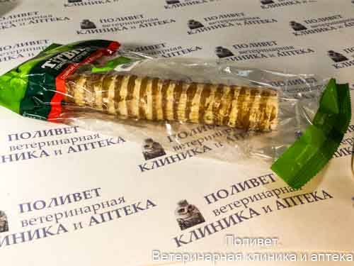 Titbit лакомство Трахея говяжья д/собак 64г
