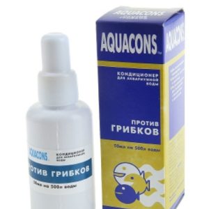 Акваконс кондиционер против грибков д/аквариумной воды 50мл