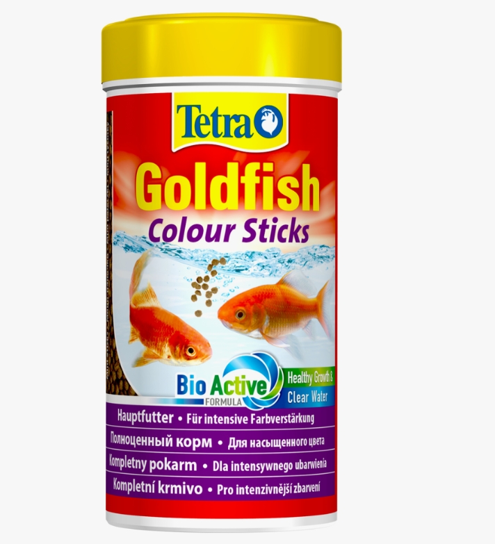 Tetra Goldfish Colour Sticks Корм усиливающий окраску д/золотых рыбок 250мл (палочки)
