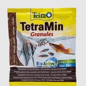 TetraMin Granules Корм основной д/всех видов тропических рыб 15г (гранулы)