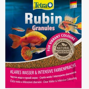 TetraRubin Granules Корм д/усиления окраса д/тропических видов рыб 15г (гранулы)