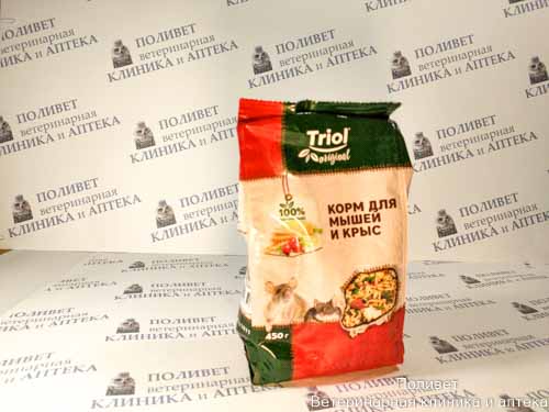 Корм Triol Original для мышей и крыс, 450г