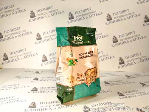 Корм Triol Original для хомяков, 450г