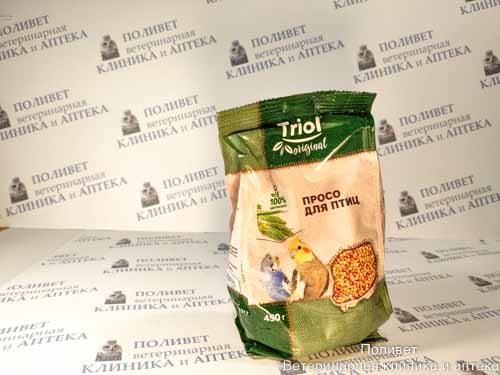 Корм Triol Original просо для птиц 450г